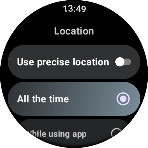 Follow the instructions on the screen to select the required settings and turn the function on or off.