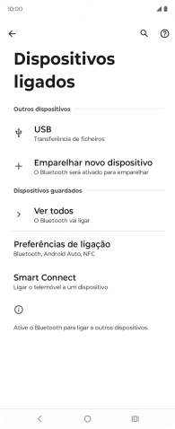 Prima Emparelhar novo dispositivo.