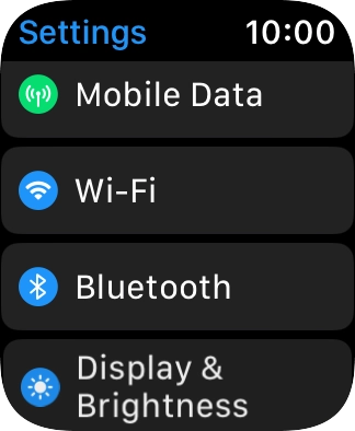 Press Wi-Fi. Press Wi-Fi.