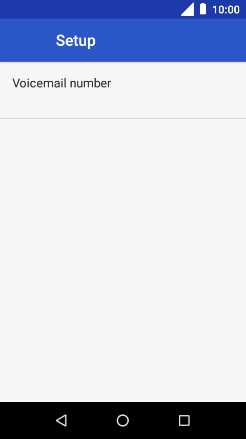 Press Voicemail number.