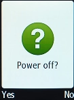 Press the Navigation key.