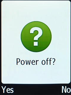 Press the Navigation key.