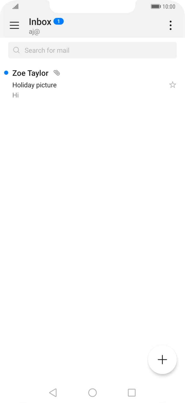 Slide your finger right starting from the left side of the screen. Slide your finger right starting from the left side of the screen.