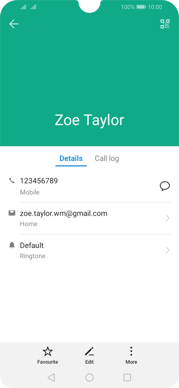 Press the required number.