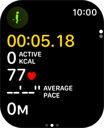 Slide your finger right starting from the left side of the screen.