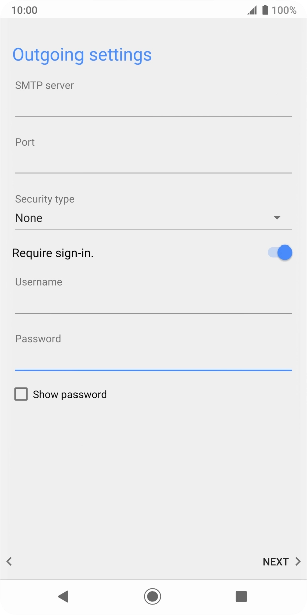 Press NEXT. Press NEXT.