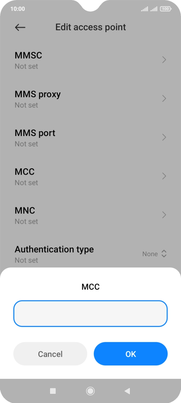 Key in 234 and press OK. Key in 234 and press OK.