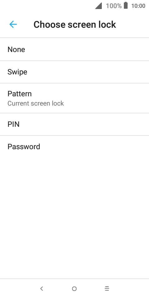 Press None. Press None.