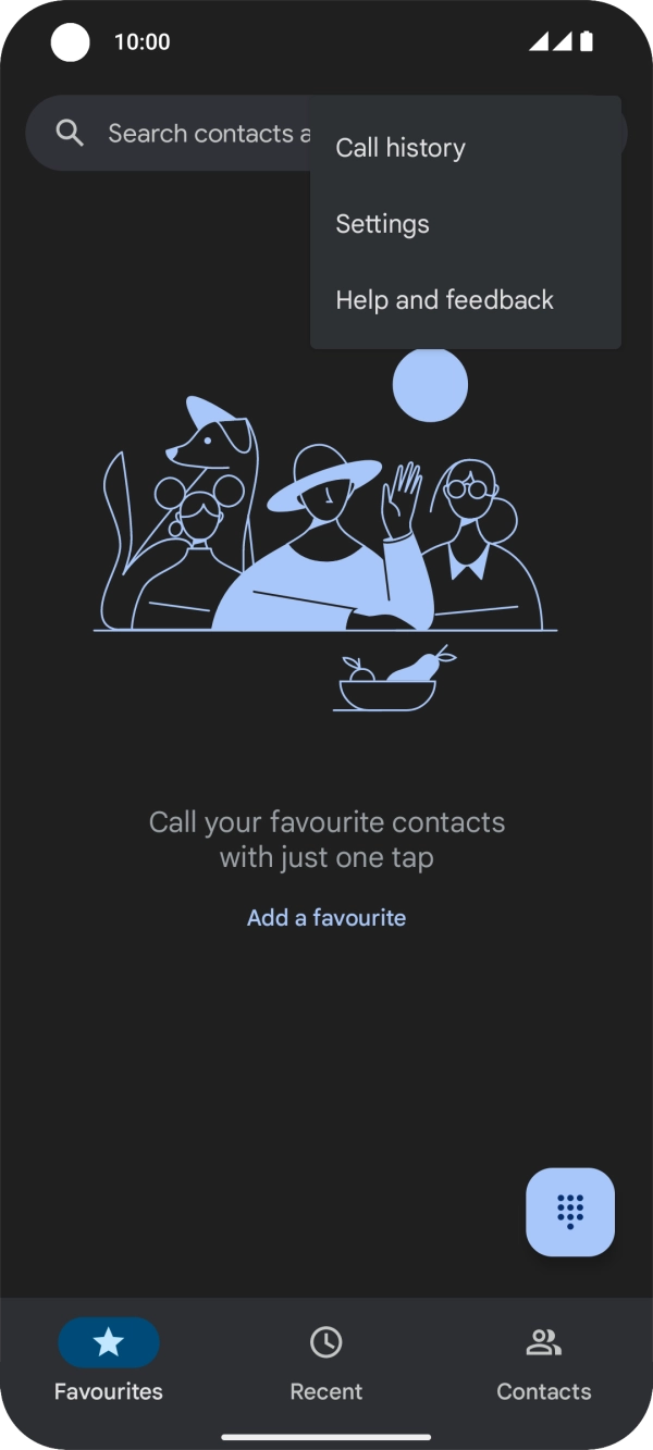 Press Settings. Press Settings.