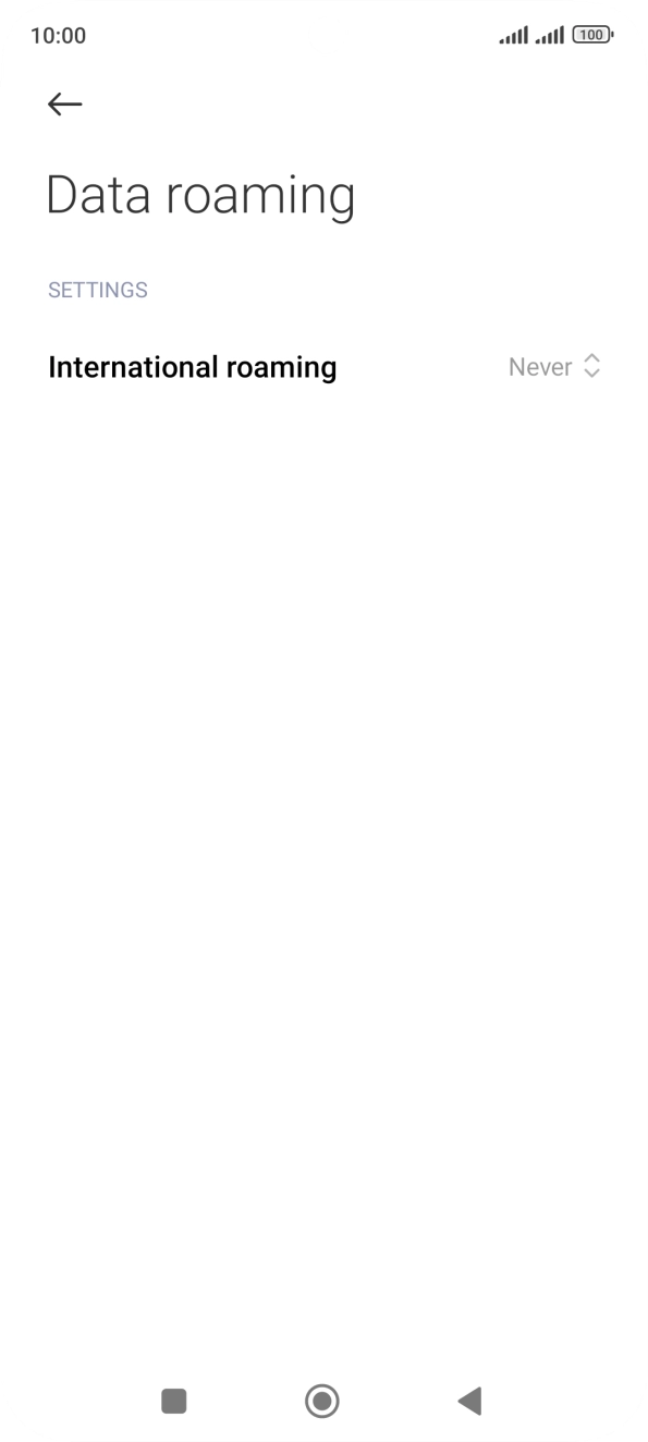 Press International roaming. Press International roaming.