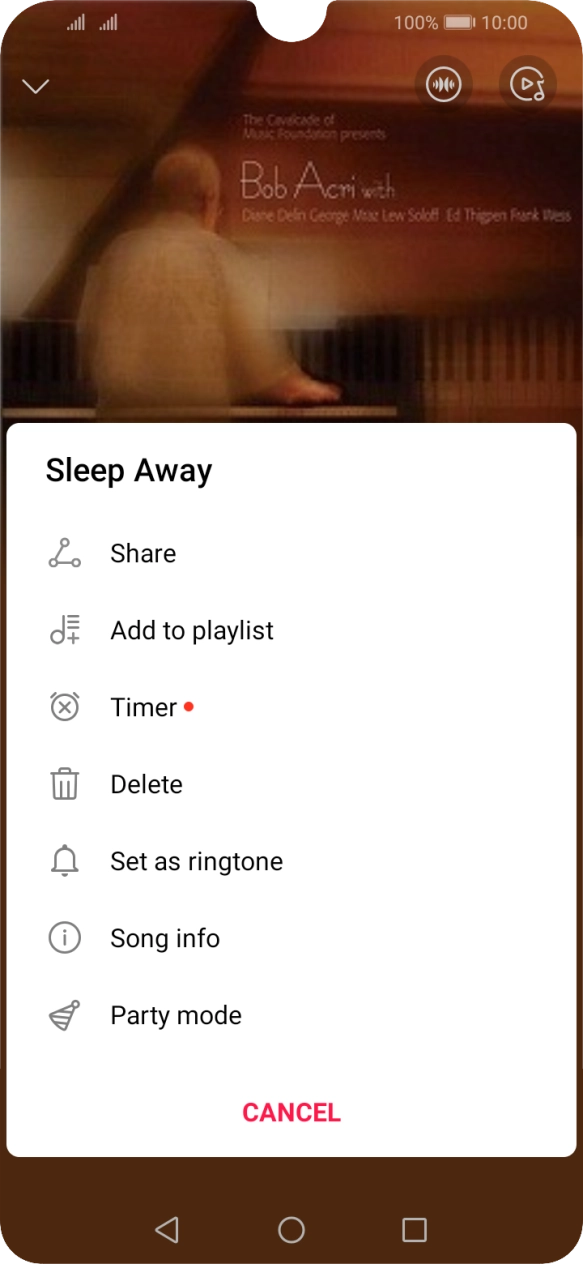 Press Add to playlist.