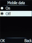 Select On.