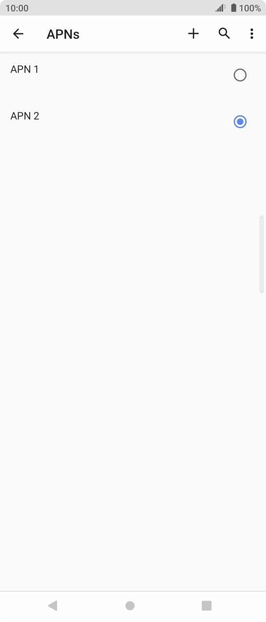 Press the Home key to return to the home screen. Press the Home key to return to the home screen.