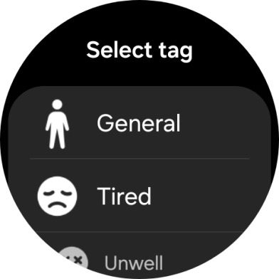 Press the required setting. Press the required setting.