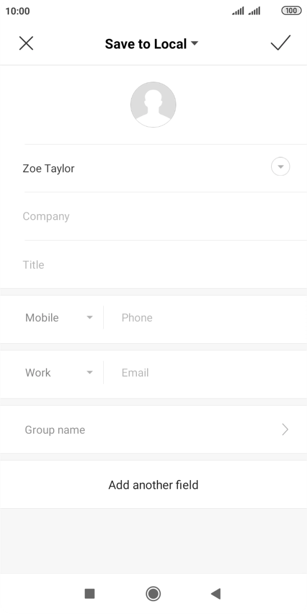 Press Phone and key in the required phone number.