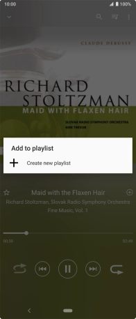 Press Create new playlist.
