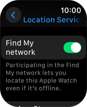 Press the Digital Crown several times to return to standby mode.