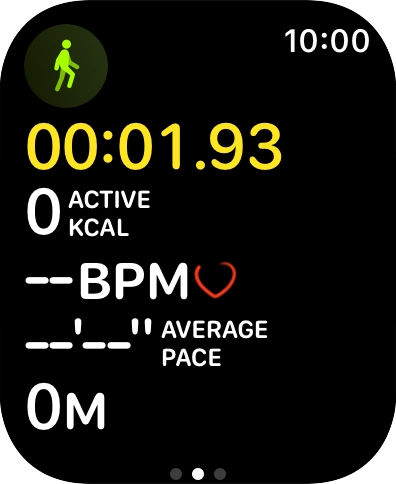 Slide your finger right starting from the left side of the screen.