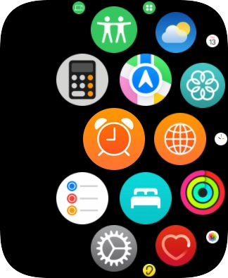 Press the settings icon. Press the settings icon.