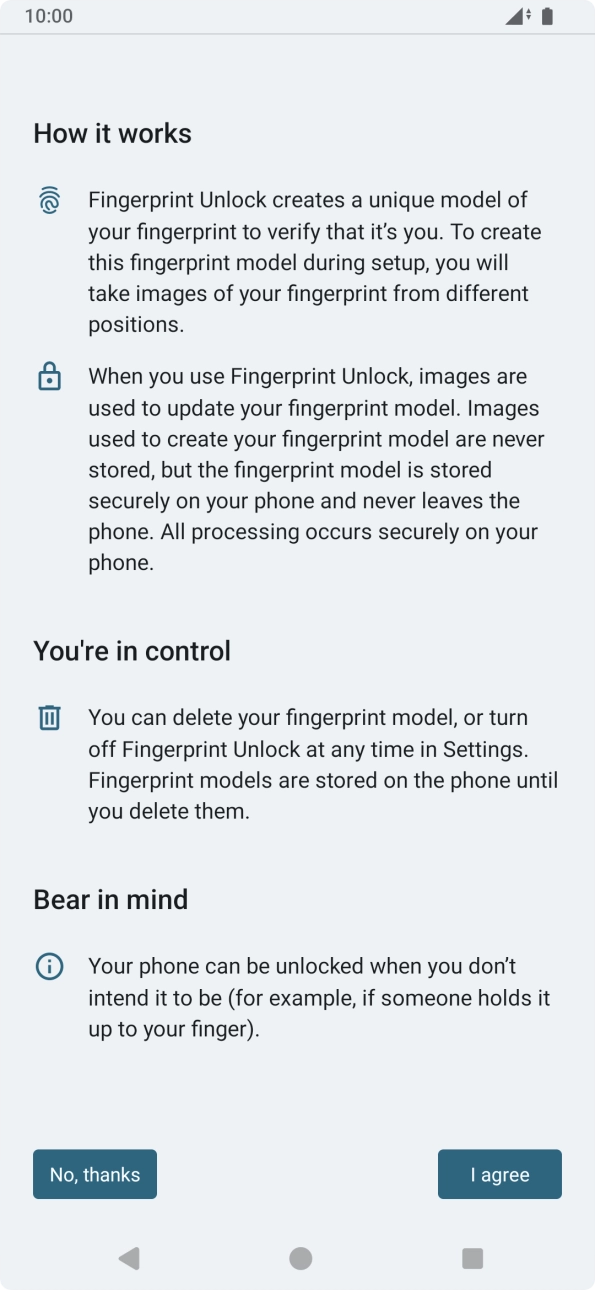 Press I agree. Press I agree.