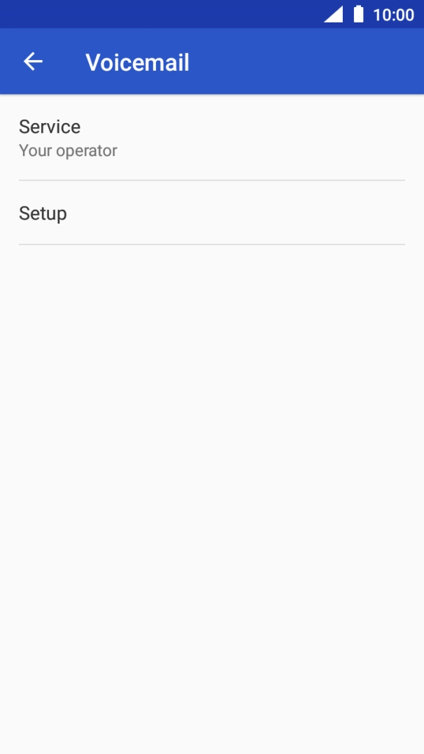 Press Setup. Press Setup.