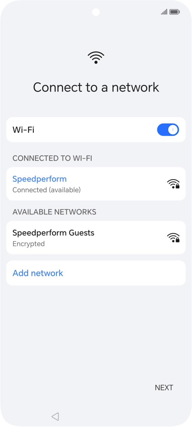 Press NEXT. Press NEXT.