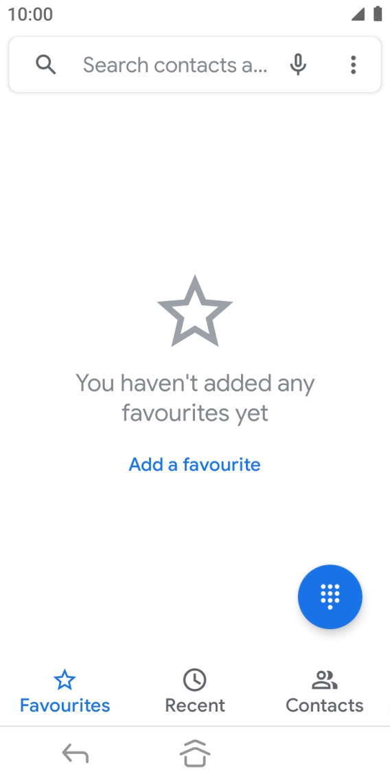 Press the menu icon. Press the menu icon.