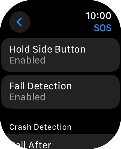 Press Fall Detection.