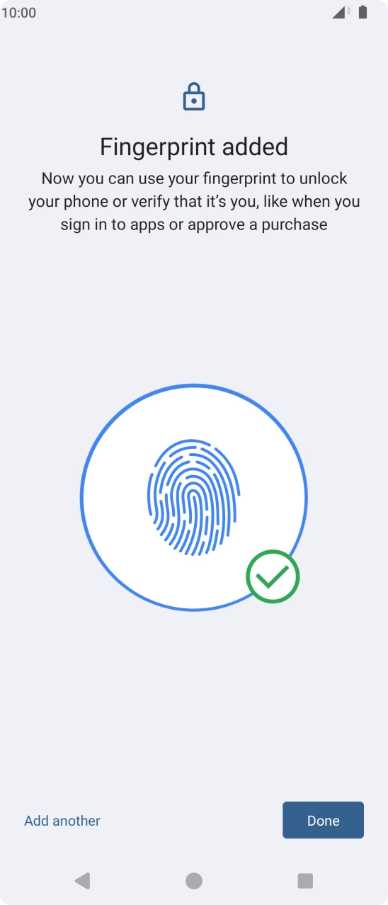 Press Done. Press Done.