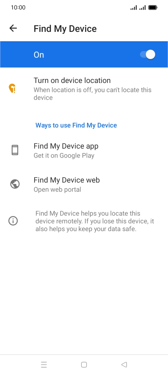 Press the Home key to return to the home screen. Press the Home key to return to the home screen.