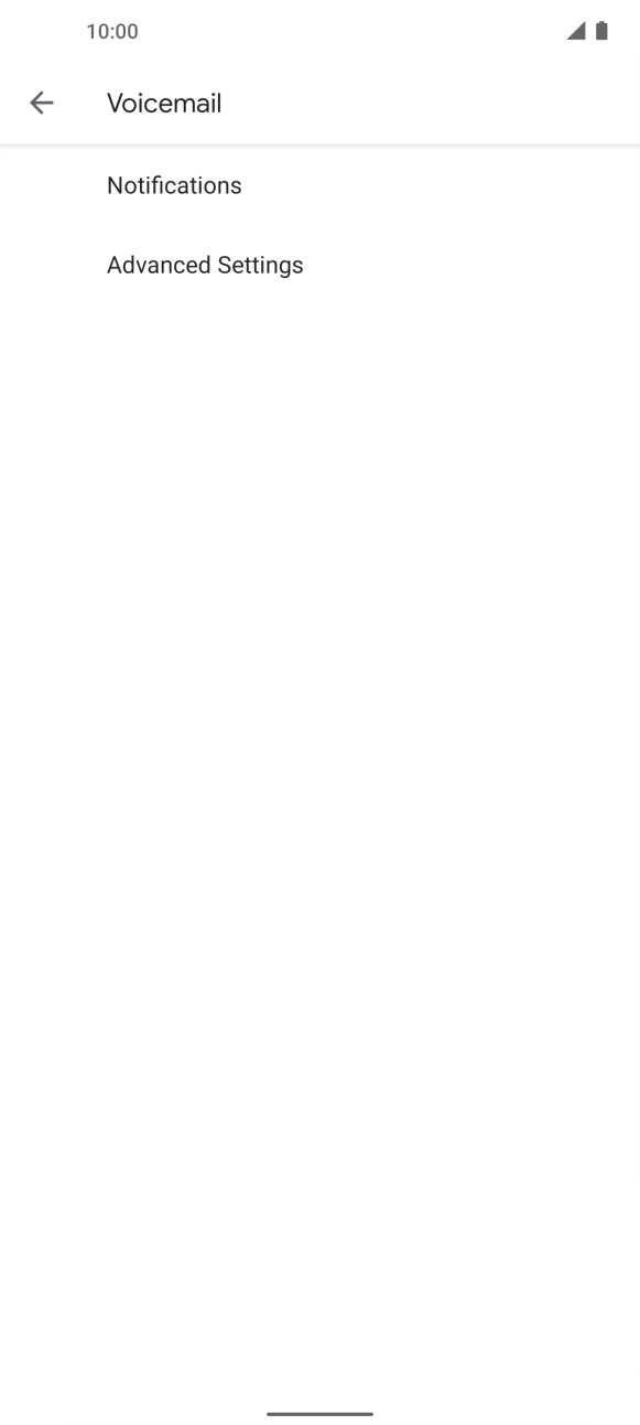 Press Advanced Settings.