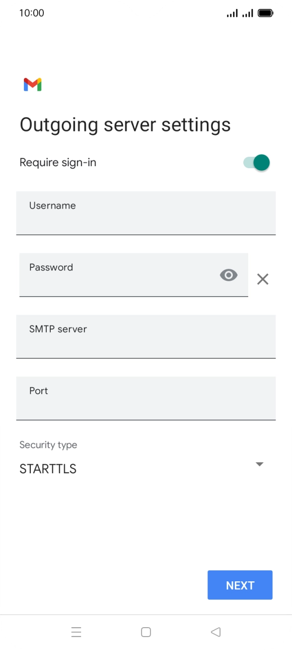 Press the indicator next to 'Require sign-in' to turn on the function. Press the indicator next to 'Require sign-in' to turn on the function.