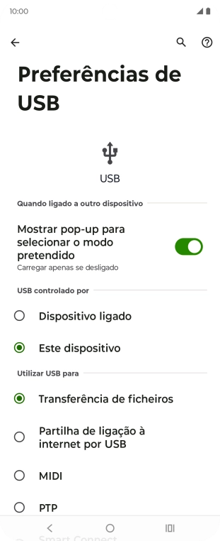 Prima Transferência de ficheiros.