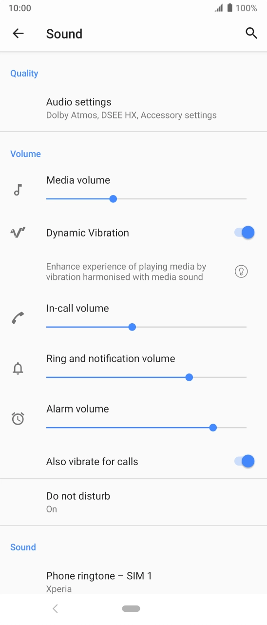 Press Phone ringtone.