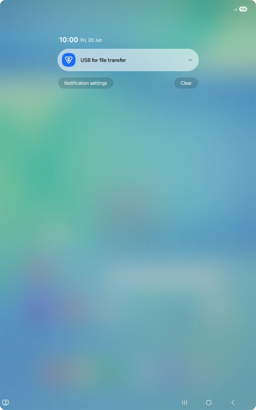 Press the drop down list.