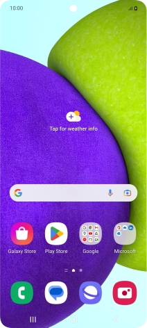 When the battery charging icon is displayed, charging is in progress.