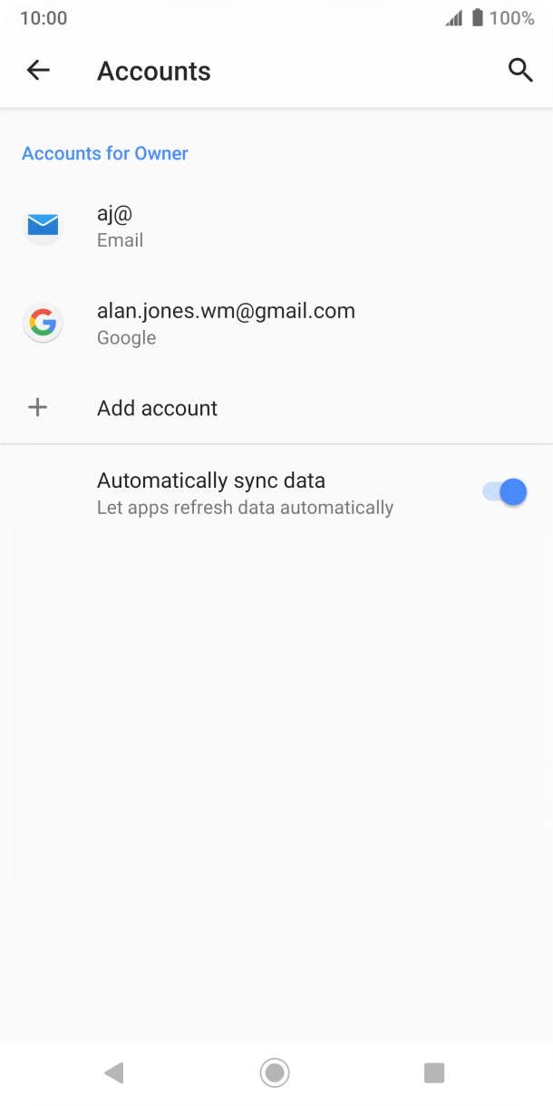 Press the Home key to return to the home screen. Press the Home key to return to the home screen.