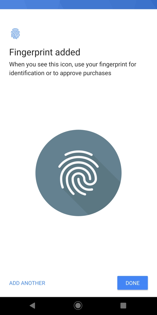 Press DONE. Press DONE.