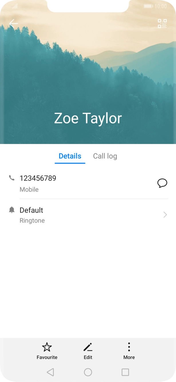 Press the required number.