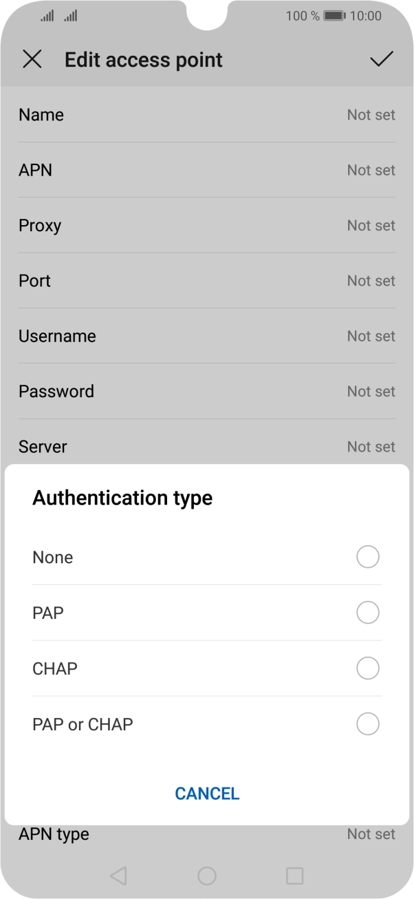 Press PAP. Press PAP.