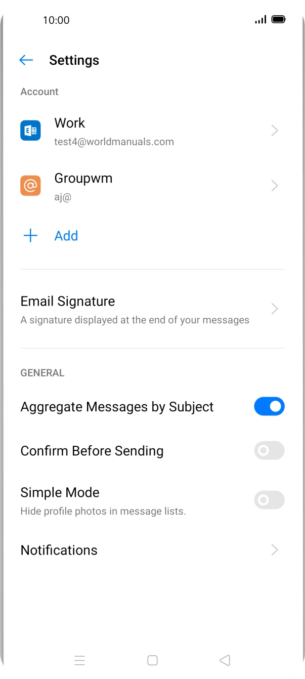 Press Notifications. Press Notifications.