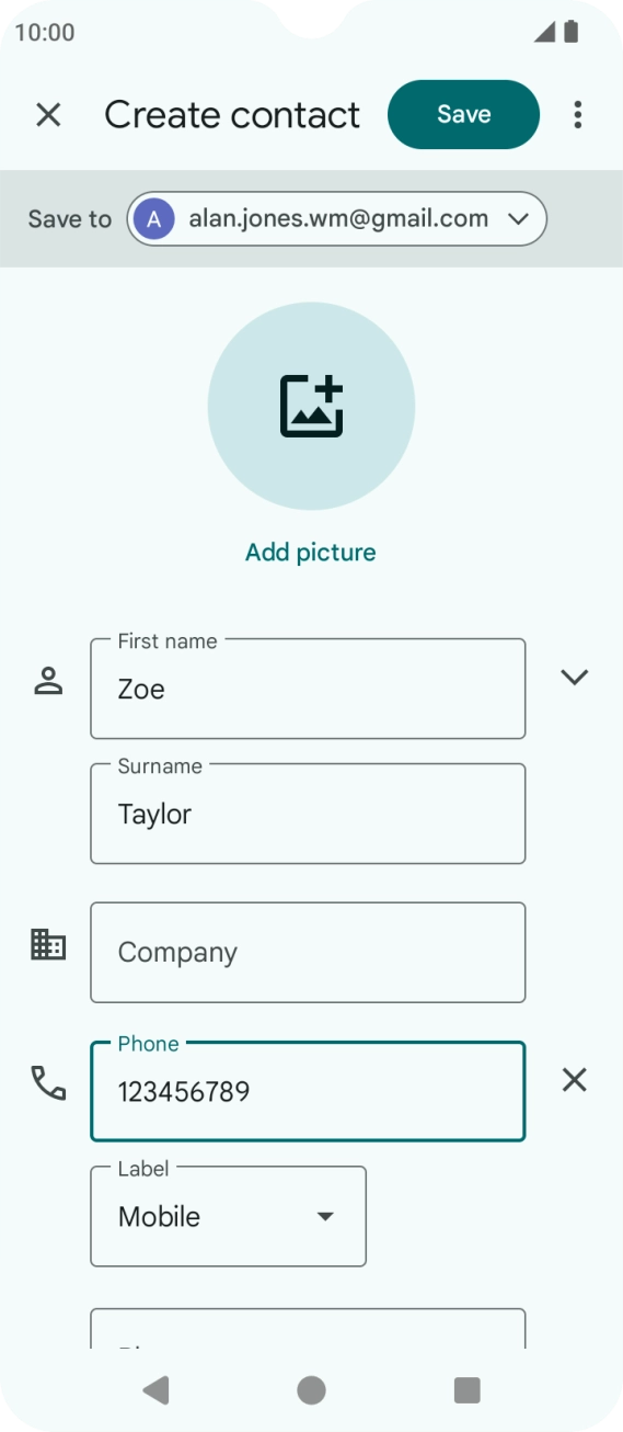 Press Save. Press Save.