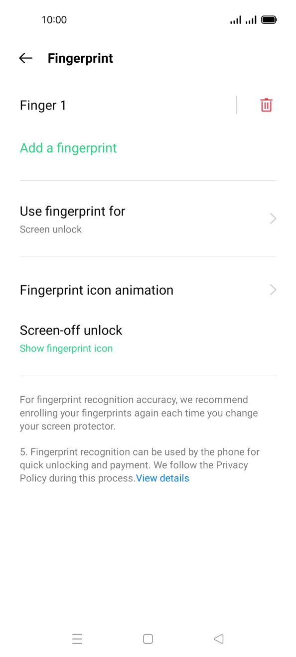 Press the Return key. Press the Return key.