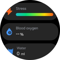 Press Blood oxygen. Press Blood oxygen.