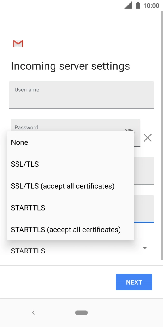 Press None to turn off the function. Press None to turn off the function.