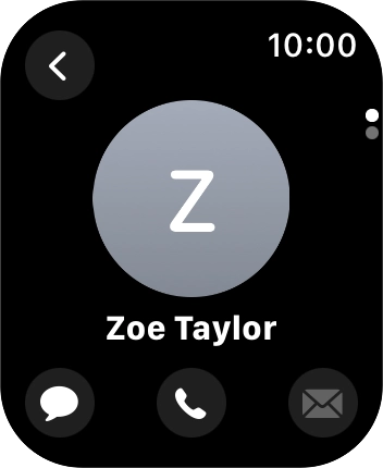 Press the call icon.