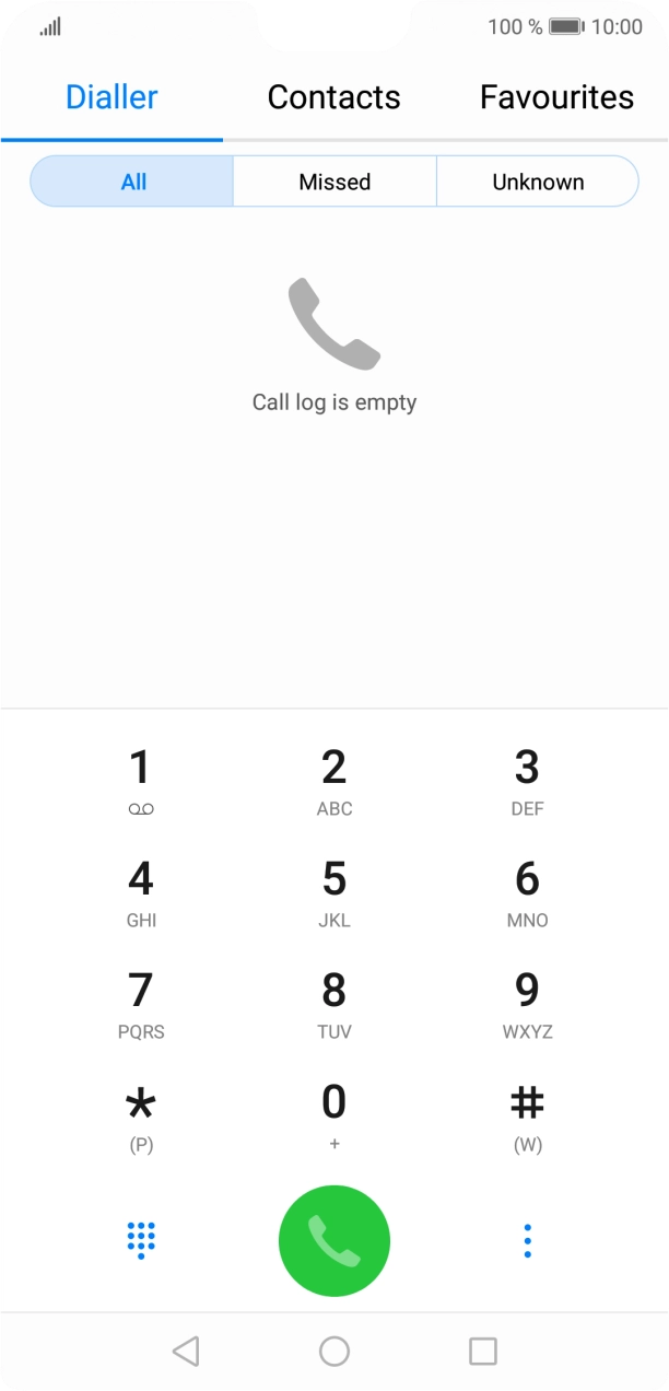 Press the menu icon. Press the menu icon.