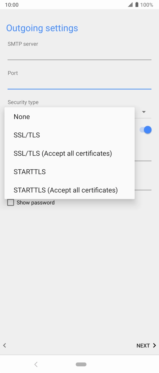 Press None to turn off the function. Press None to turn off the function.