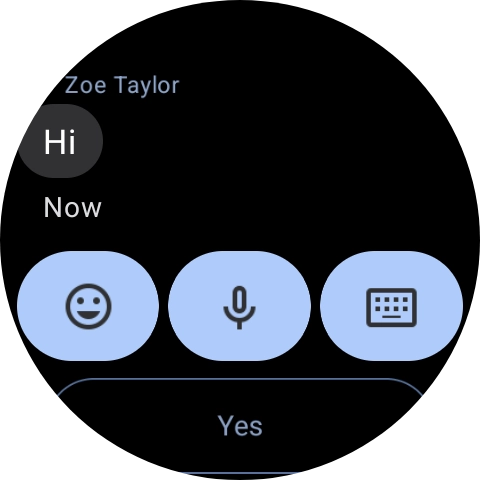 Press the microphone icon.
