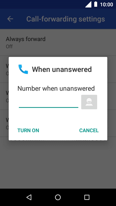 Key in 901 and press TURN ON. Key in 901 and press TURN ON.